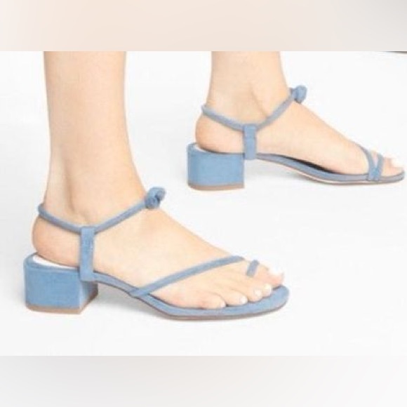 7.5 Jeffrey Campbell Zella Sandal in dusty blue NWOT - Picture 4 of 5